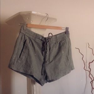 Lou & Grey olive shorts